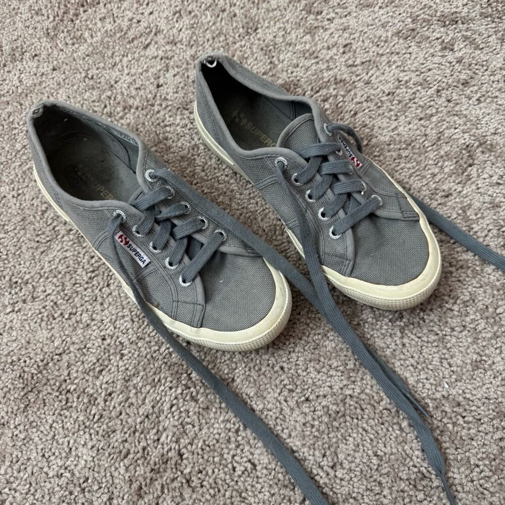 Superga Gray Sneakers 7